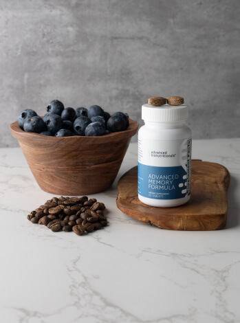 Advanced Memory Formula with blueberries and coffee fruit